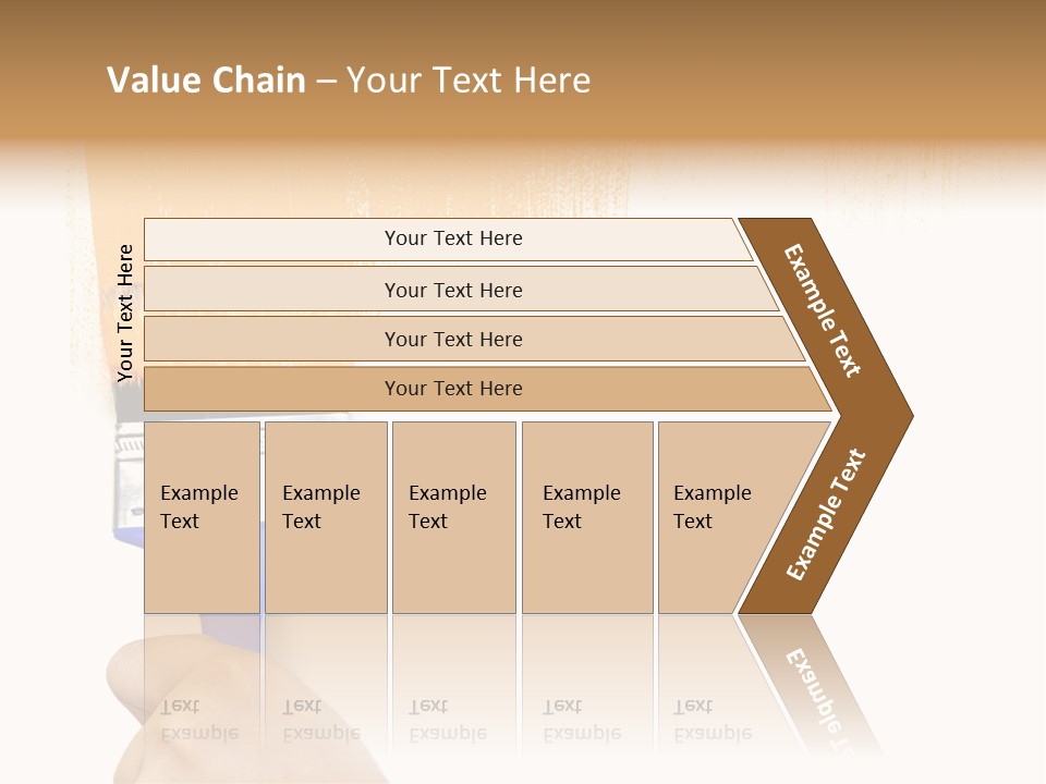 Sale Paintbrush Drop PowerPoint Template