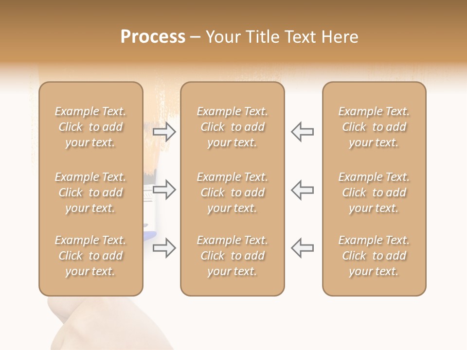 Sale Paintbrush Drop PowerPoint Template