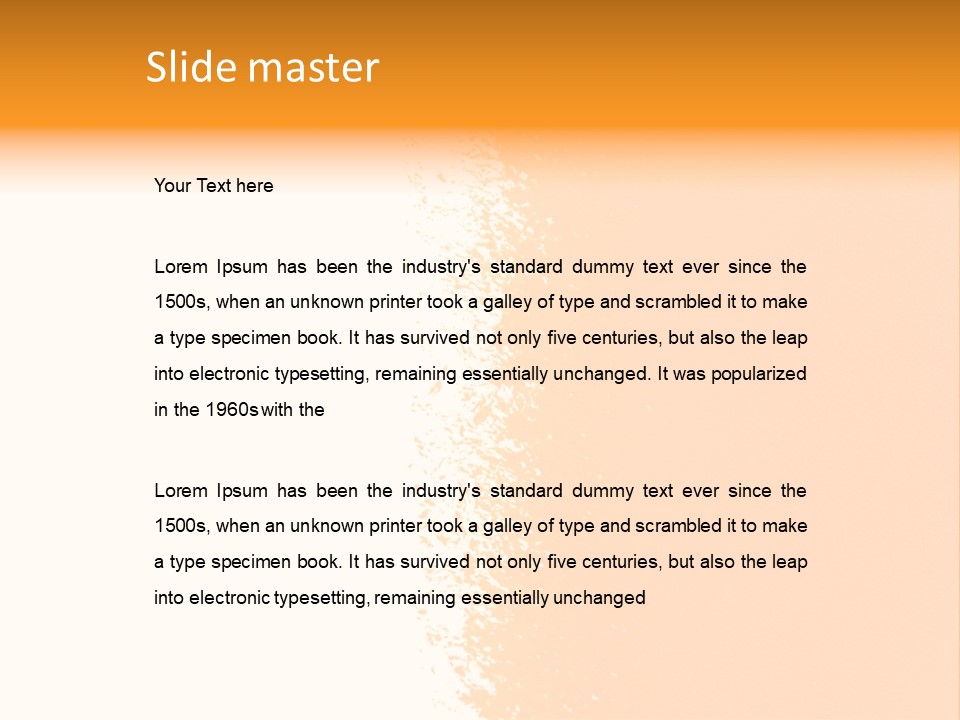 Contrast Renovation Art PowerPoint Template