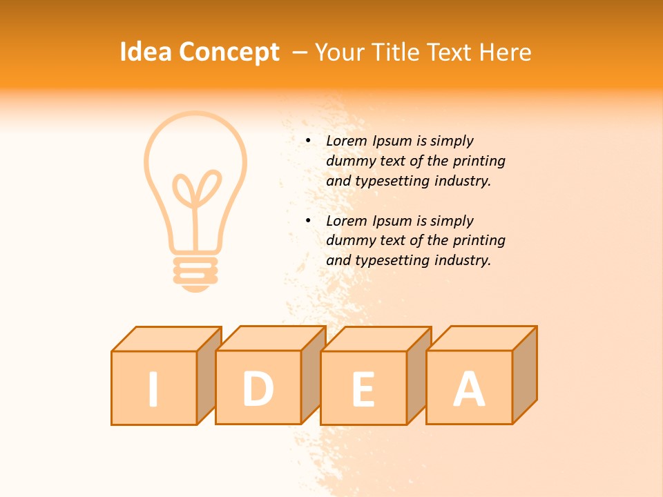 Contrast Renovation Art PowerPoint Template