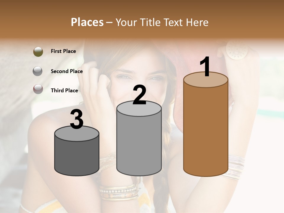 Cheerful Natural Makeup PowerPoint Template