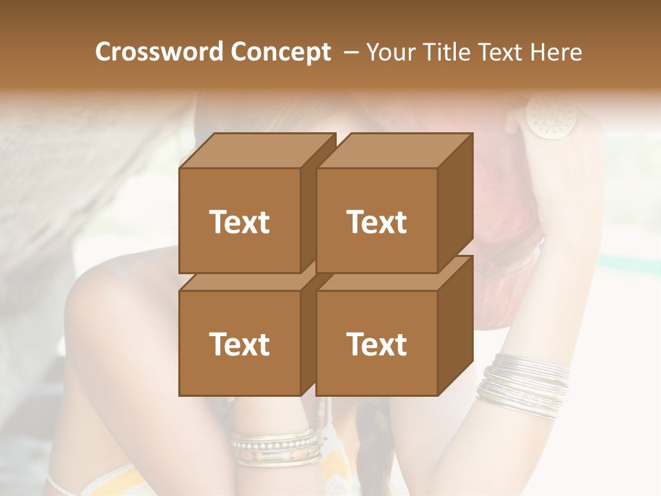 Cheerful Natural Makeup PowerPoint Template