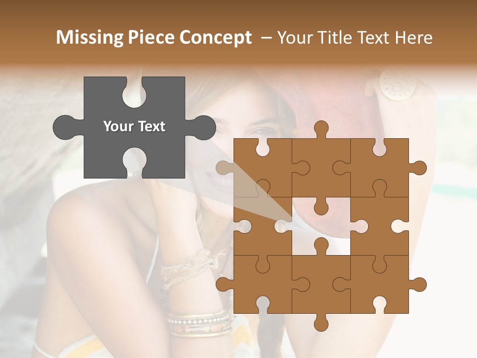 Cheerful Natural Makeup PowerPoint Template