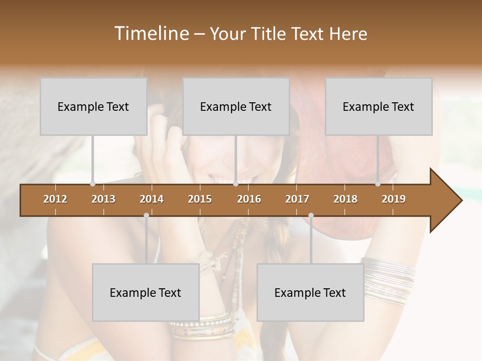 Cheerful Natural Makeup PowerPoint Template