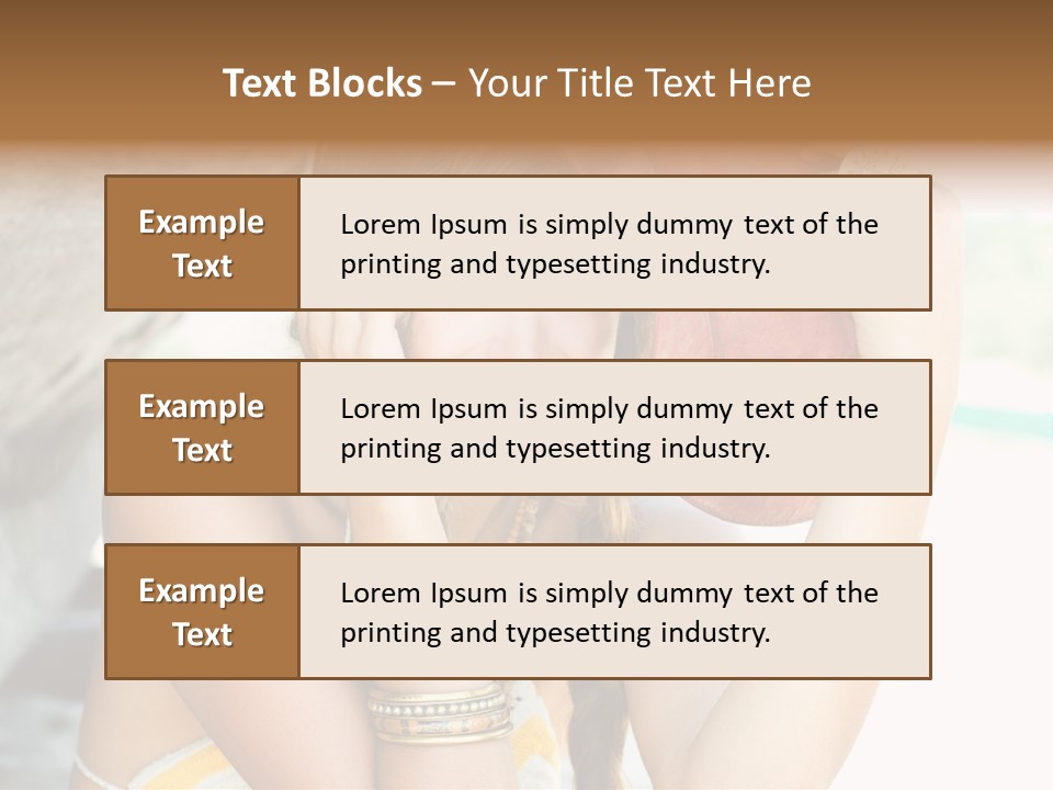 Cheerful Natural Makeup PowerPoint Template