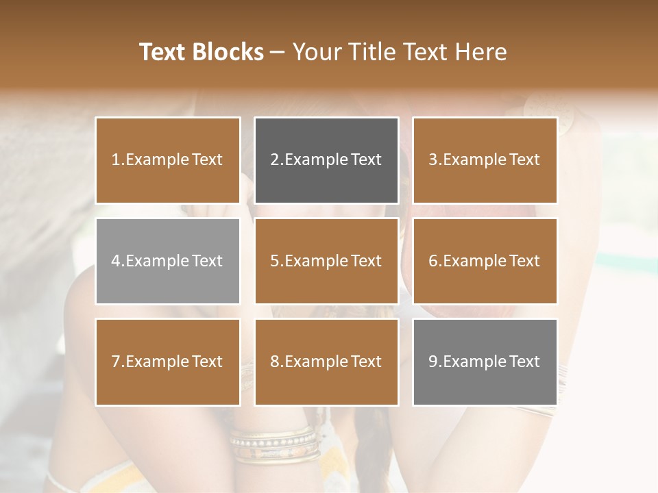 Cheerful Natural Makeup PowerPoint Template