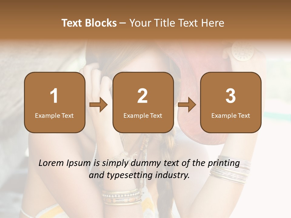 Cheerful Natural Makeup PowerPoint Template