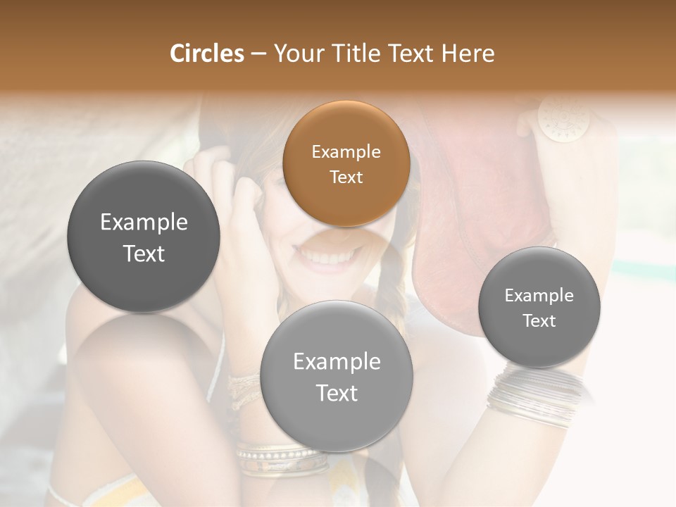 Cheerful Natural Makeup PowerPoint Template