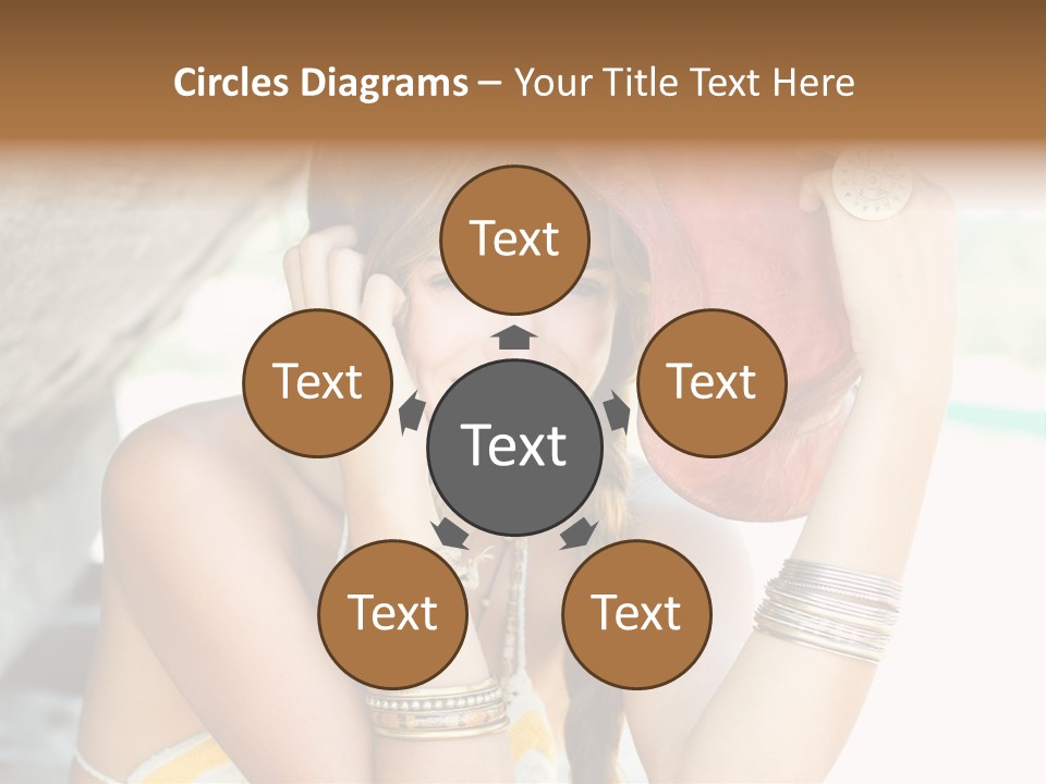 Cheerful Natural Makeup PowerPoint Template