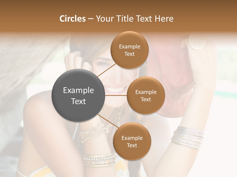 Cheerful Natural Makeup PowerPoint Template