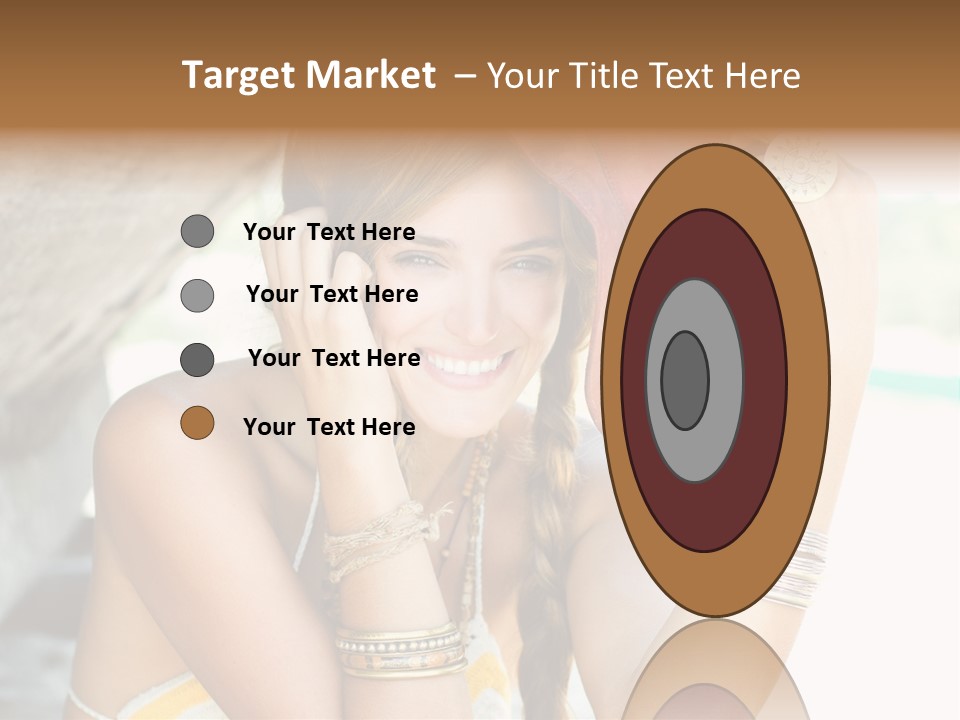 Cheerful Natural Makeup PowerPoint Template