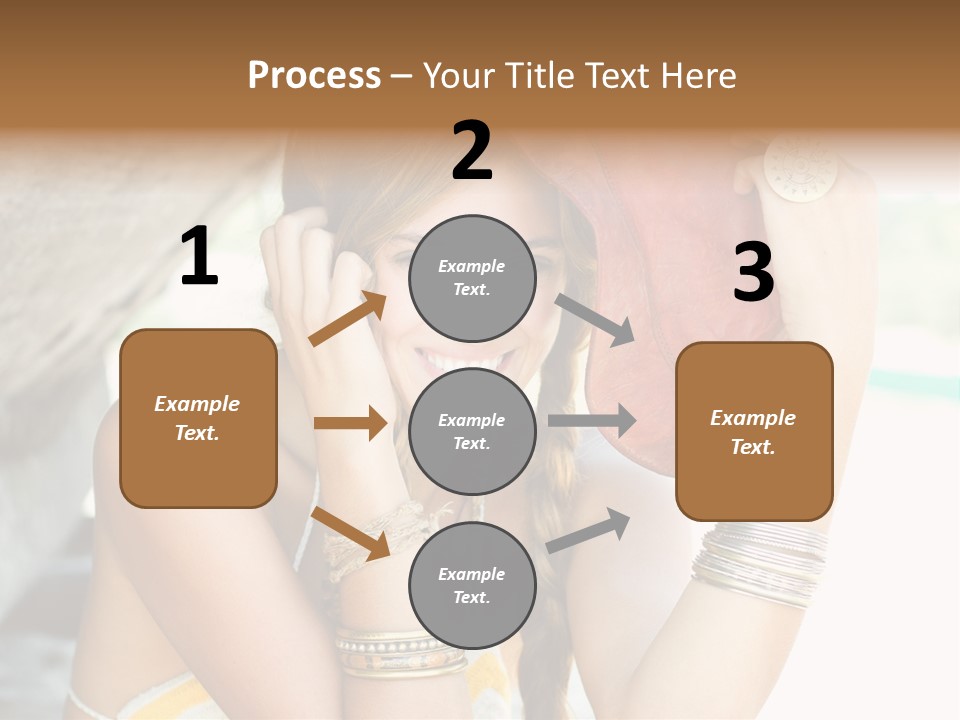 Cheerful Natural Makeup PowerPoint Template