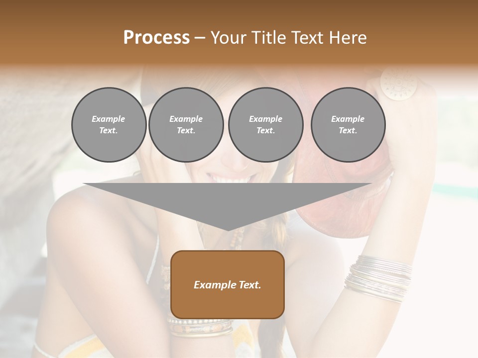 Cheerful Natural Makeup PowerPoint Template