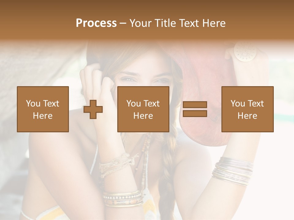 Cheerful Natural Makeup PowerPoint Template