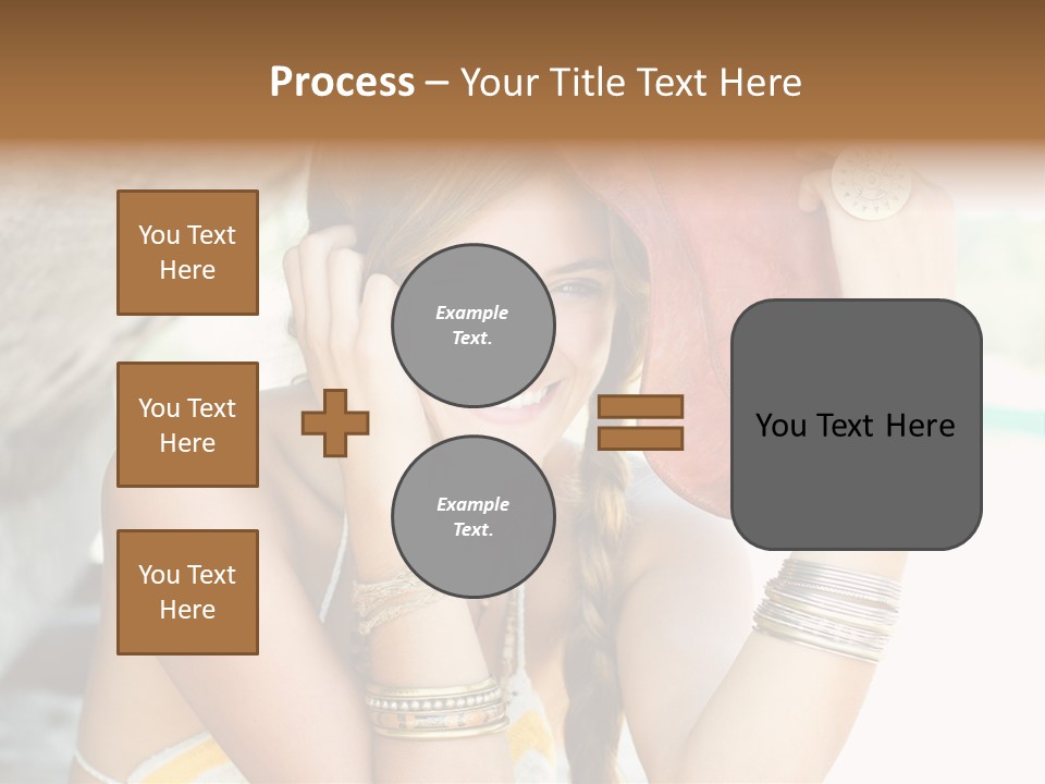 Cheerful Natural Makeup PowerPoint Template