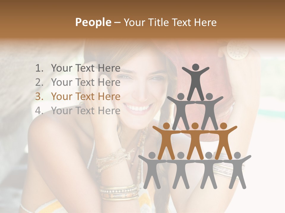 Cheerful Natural Makeup PowerPoint Template