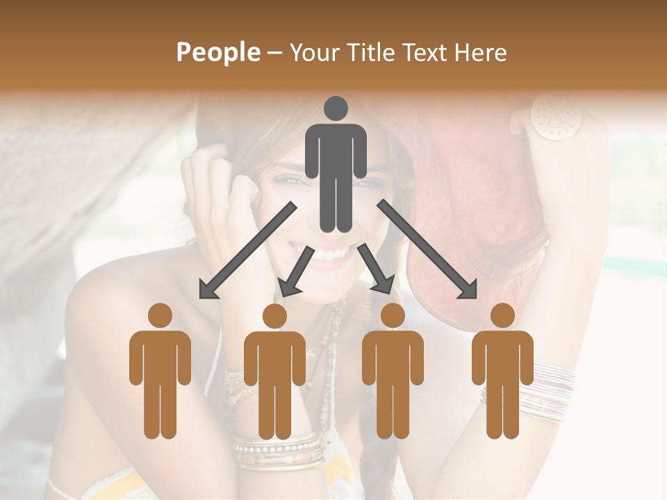 Cheerful Natural Makeup PowerPoint Template