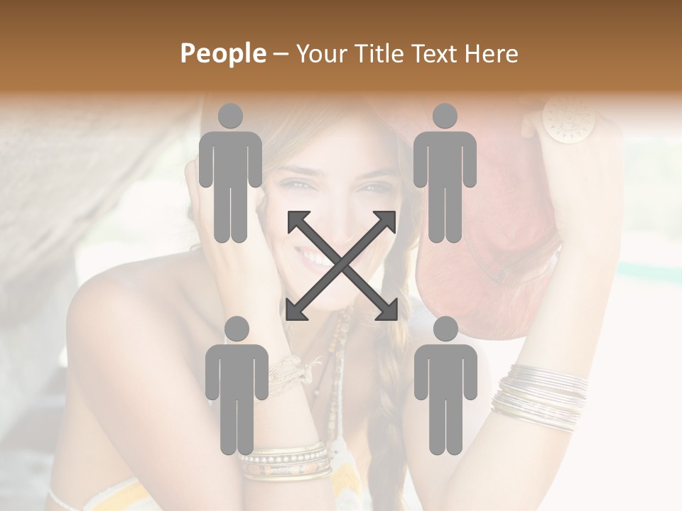 Cheerful Natural Makeup PowerPoint Template