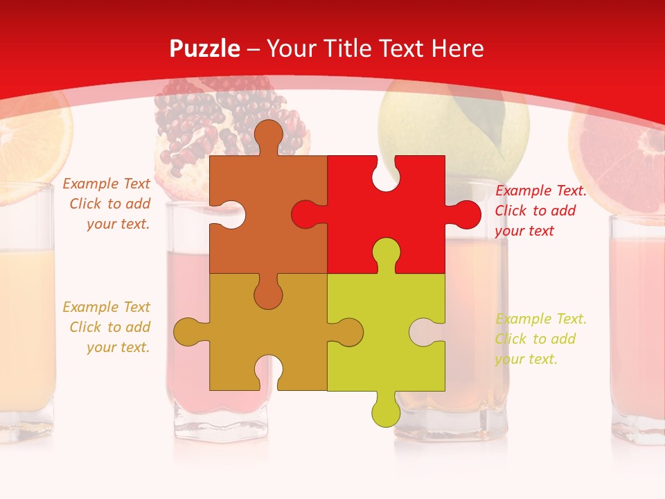 Close Up Apple Ripe PowerPoint Template