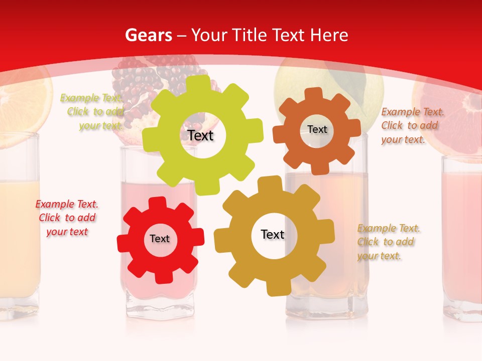 Close Up Apple Ripe PowerPoint Template