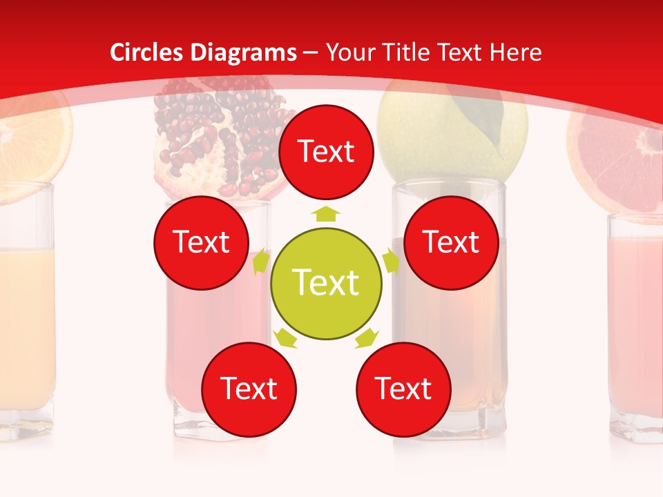 Close Up Apple Ripe PowerPoint Template