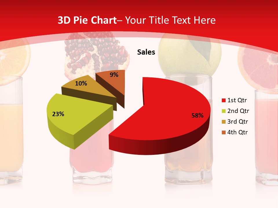 Close Up Apple Ripe PowerPoint Template
