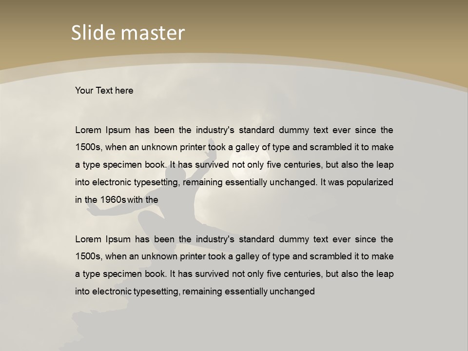 Rocks Stylish Stance PowerPoint Template