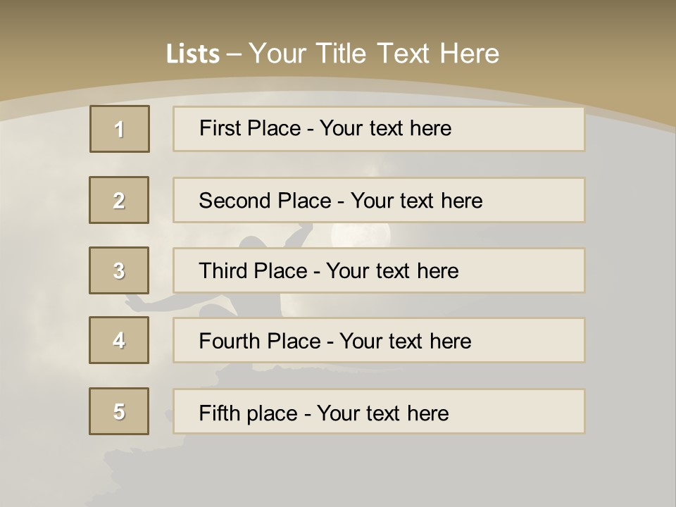 Rocks Stylish Stance PowerPoint Template