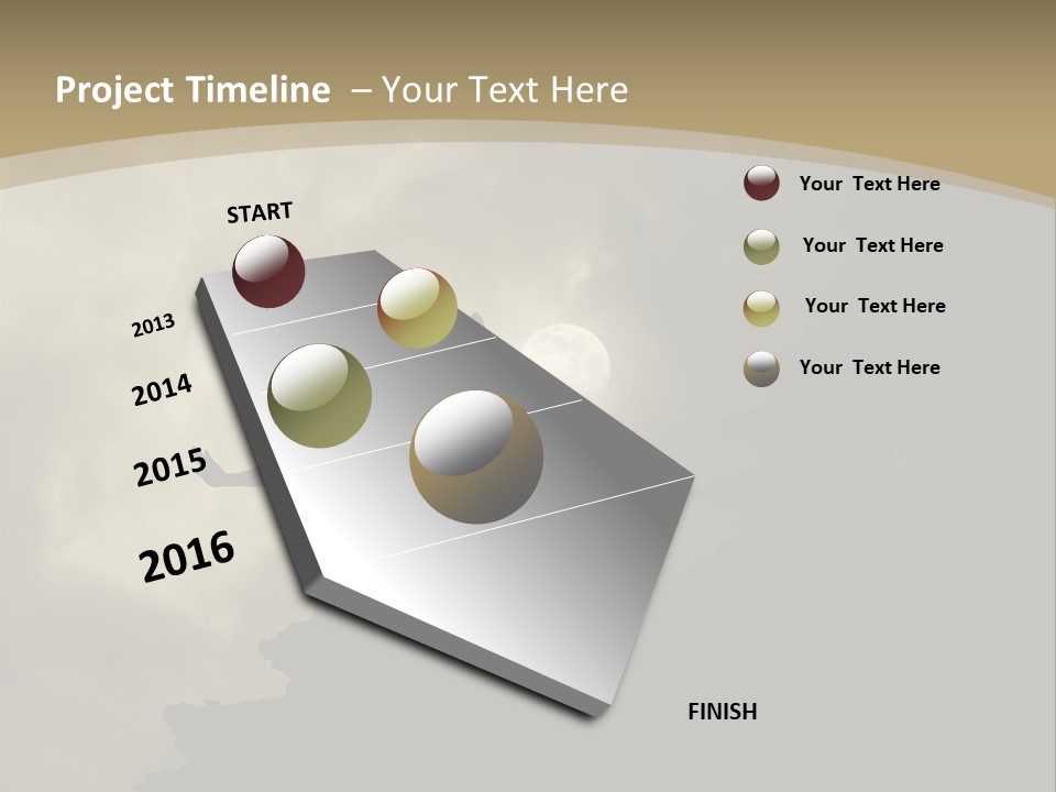 Rocks Stylish Stance PowerPoint Template