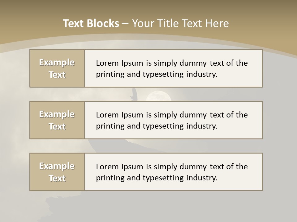 Rocks Stylish Stance PowerPoint Template