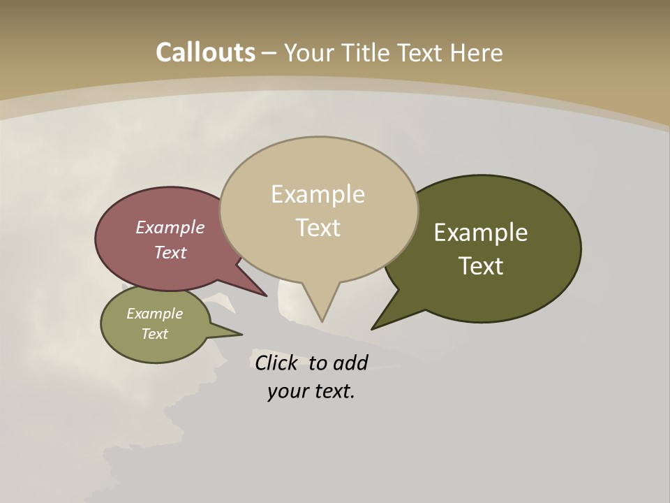 Rocks Stylish Stance PowerPoint Template