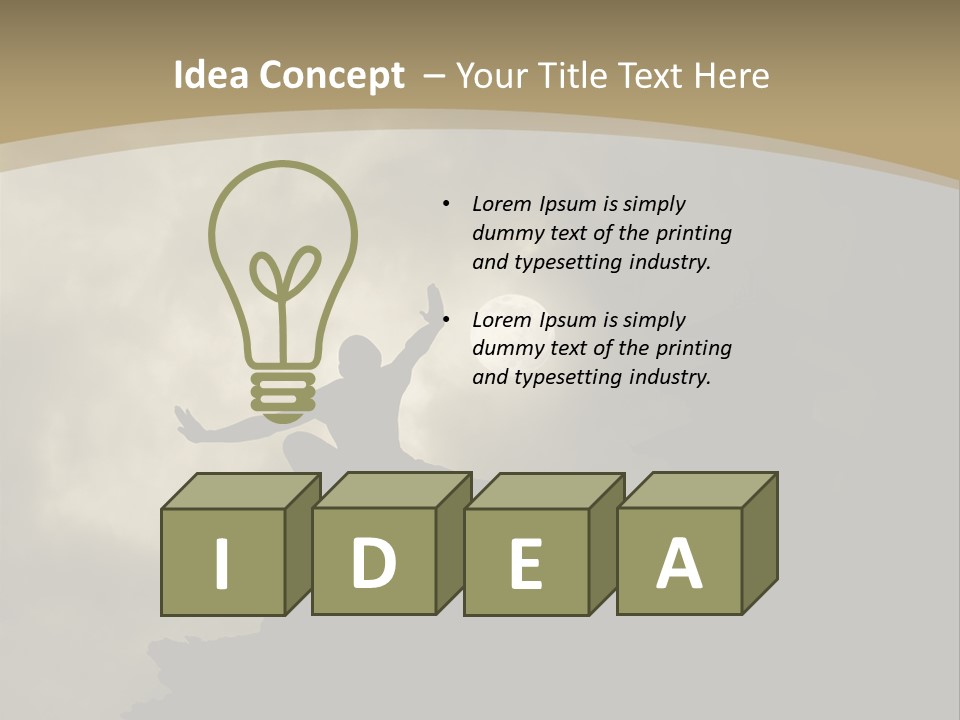 Rocks Stylish Stance PowerPoint Template