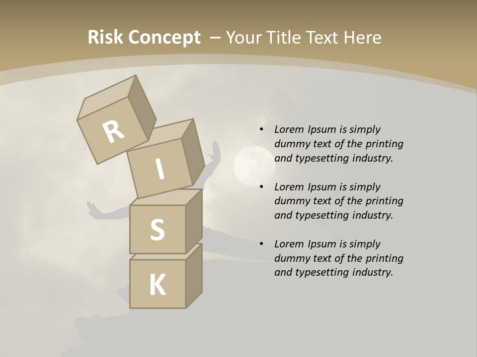 Rocks Stylish Stance PowerPoint Template