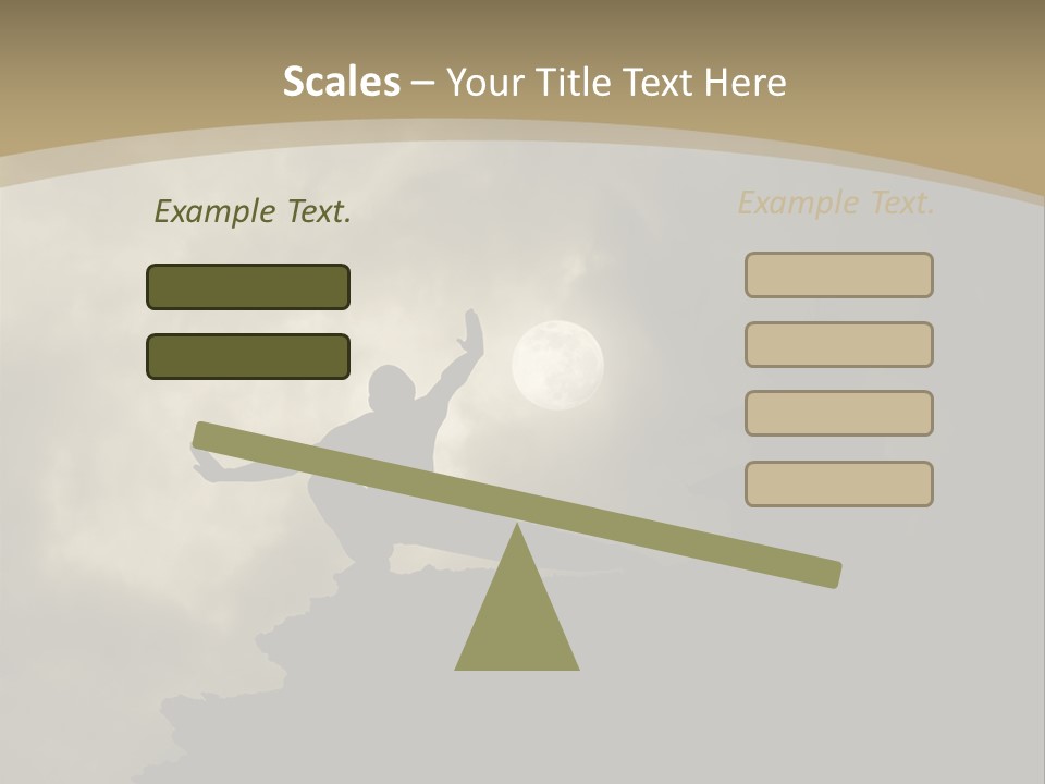 Rocks Stylish Stance PowerPoint Template