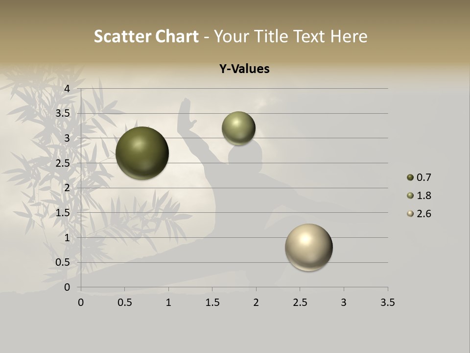 Spiritual Bamboo Defend PowerPoint Template
