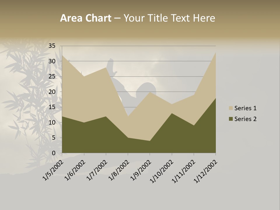 Spiritual Bamboo Defend PowerPoint Template