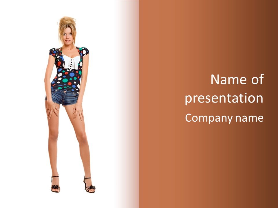 Playful Seductive Style PowerPoint Template
