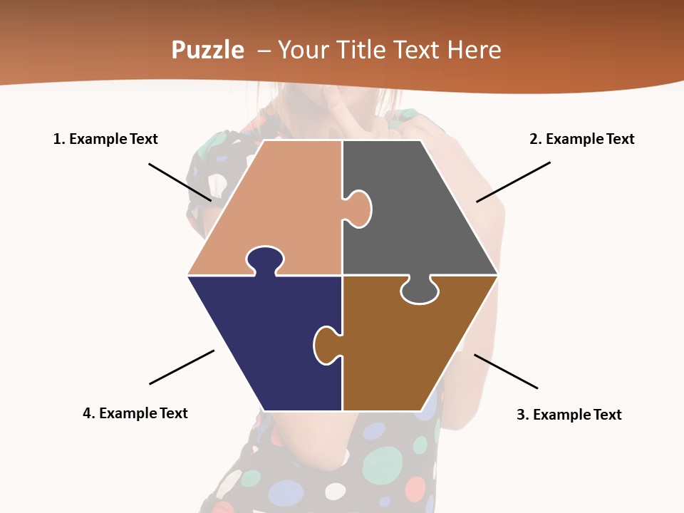 Playful Jeans Hot PowerPoint Template