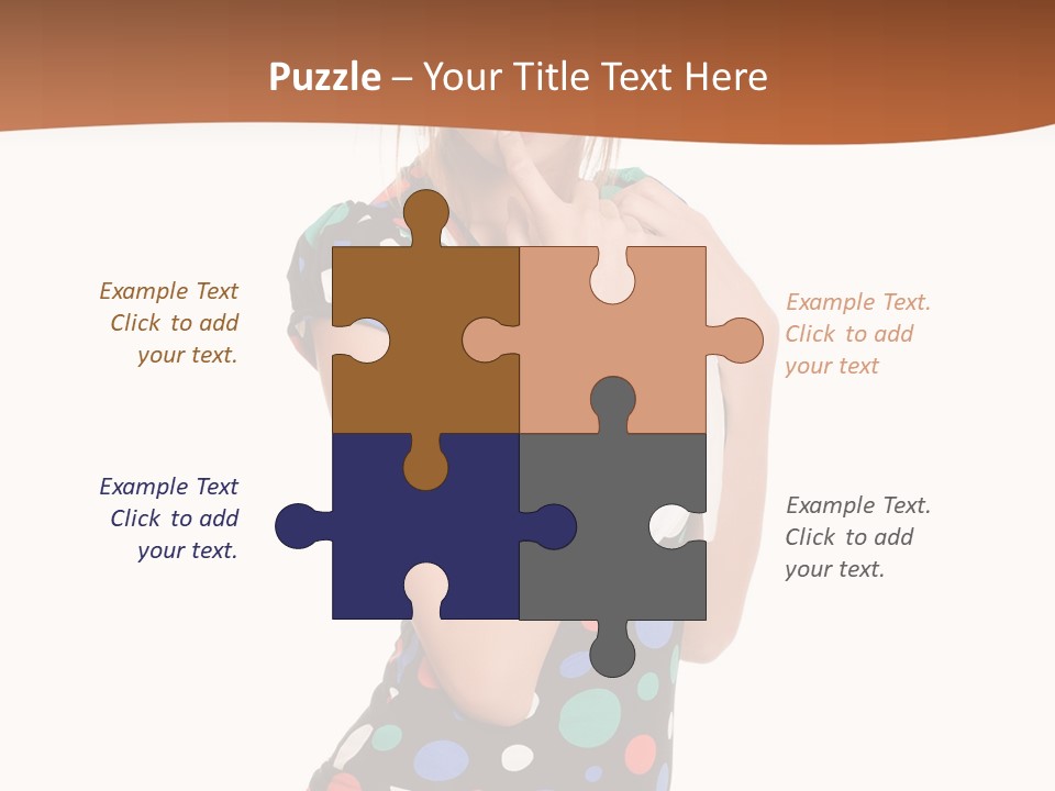 Playful Jeans Hot PowerPoint Template