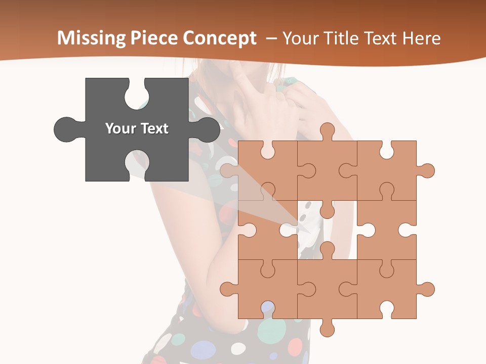 Playful Jeans Hot PowerPoint Template