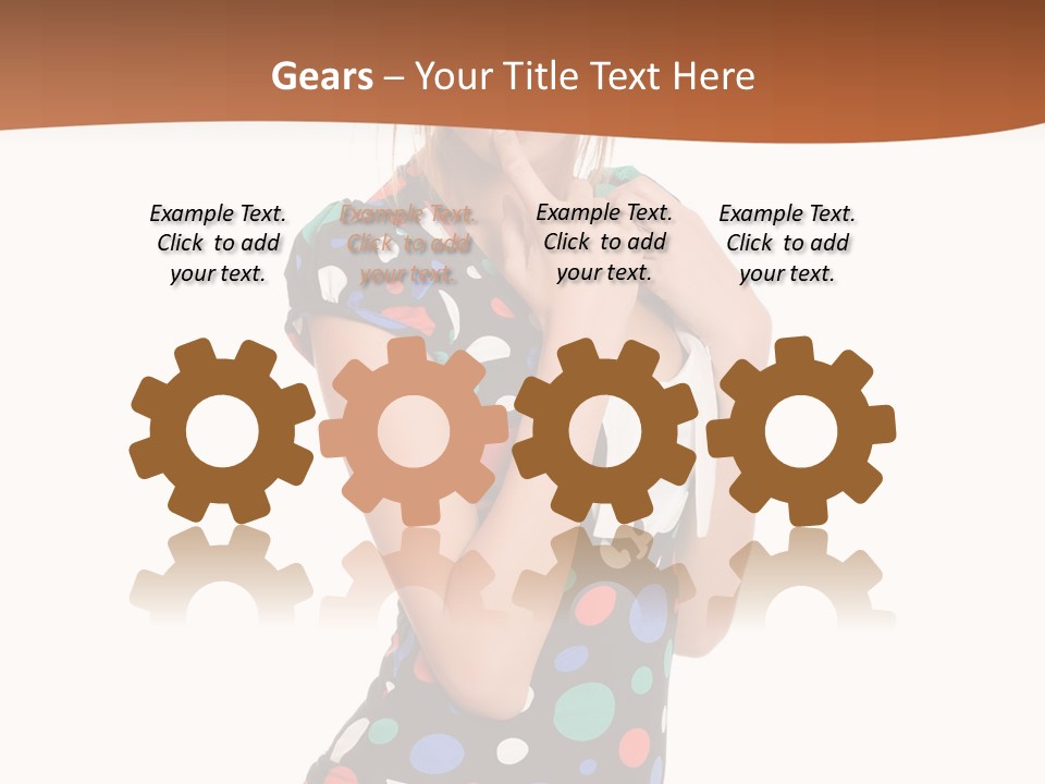 Playful Jeans Hot PowerPoint Template