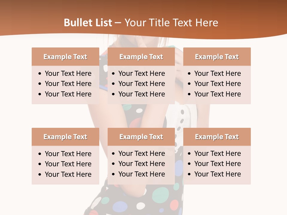 Playful Jeans Hot PowerPoint Template