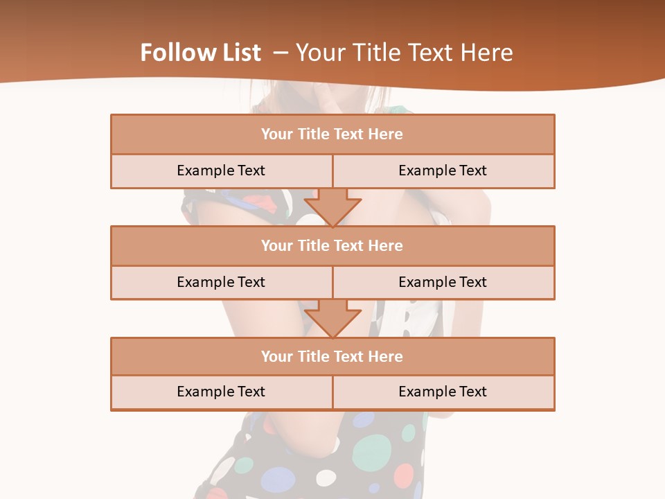 Playful Jeans Hot PowerPoint Template