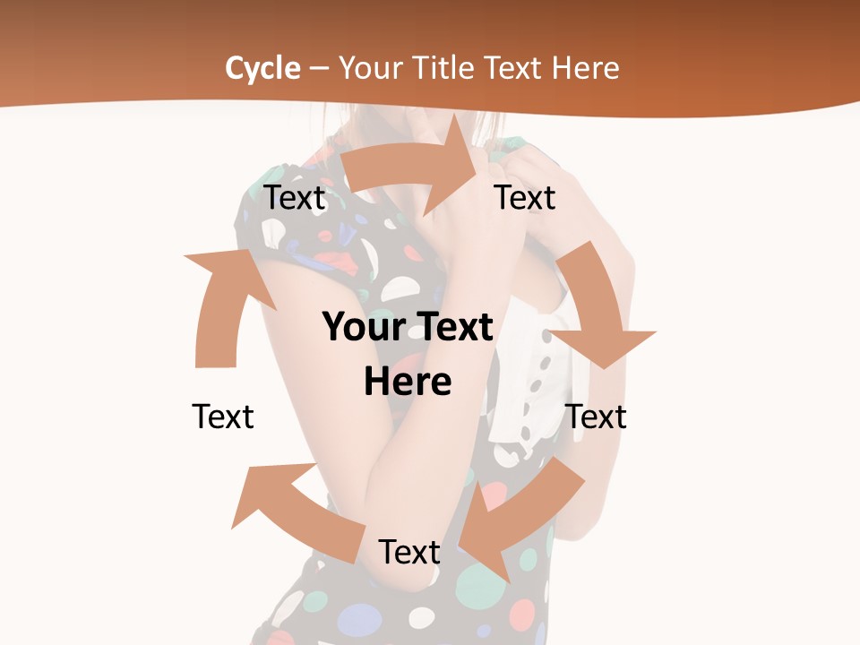 Playful Jeans Hot PowerPoint Template