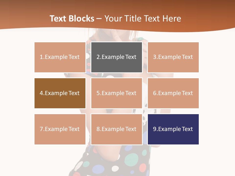 Playful Jeans Hot PowerPoint Template