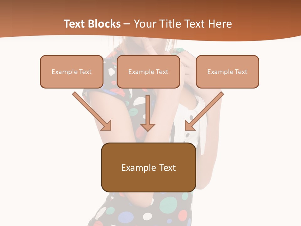 Playful Jeans Hot PowerPoint Template