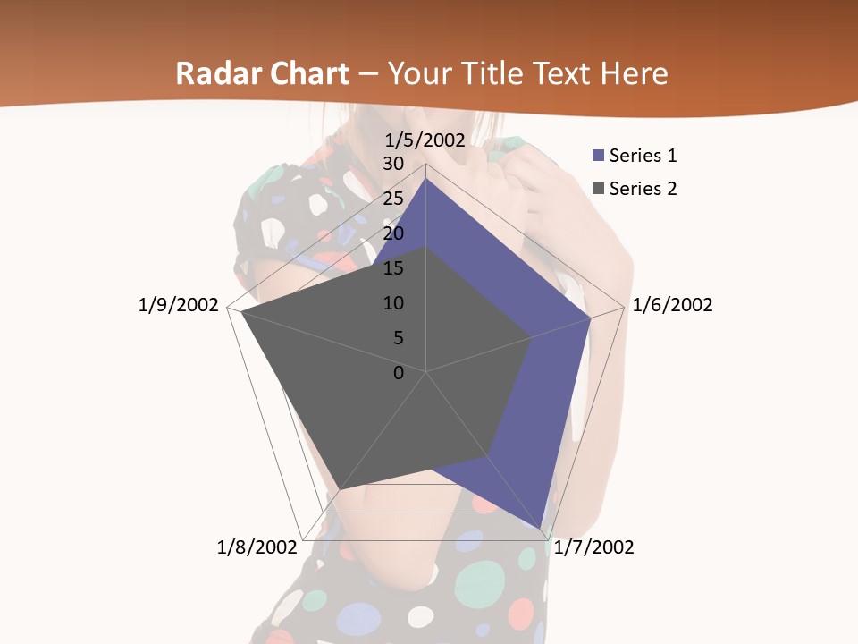 Playful Jeans Hot PowerPoint Template