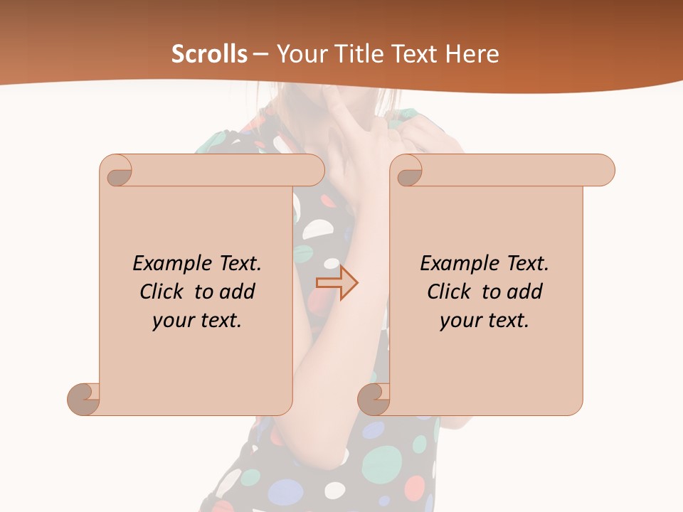 Playful Jeans Hot PowerPoint Template