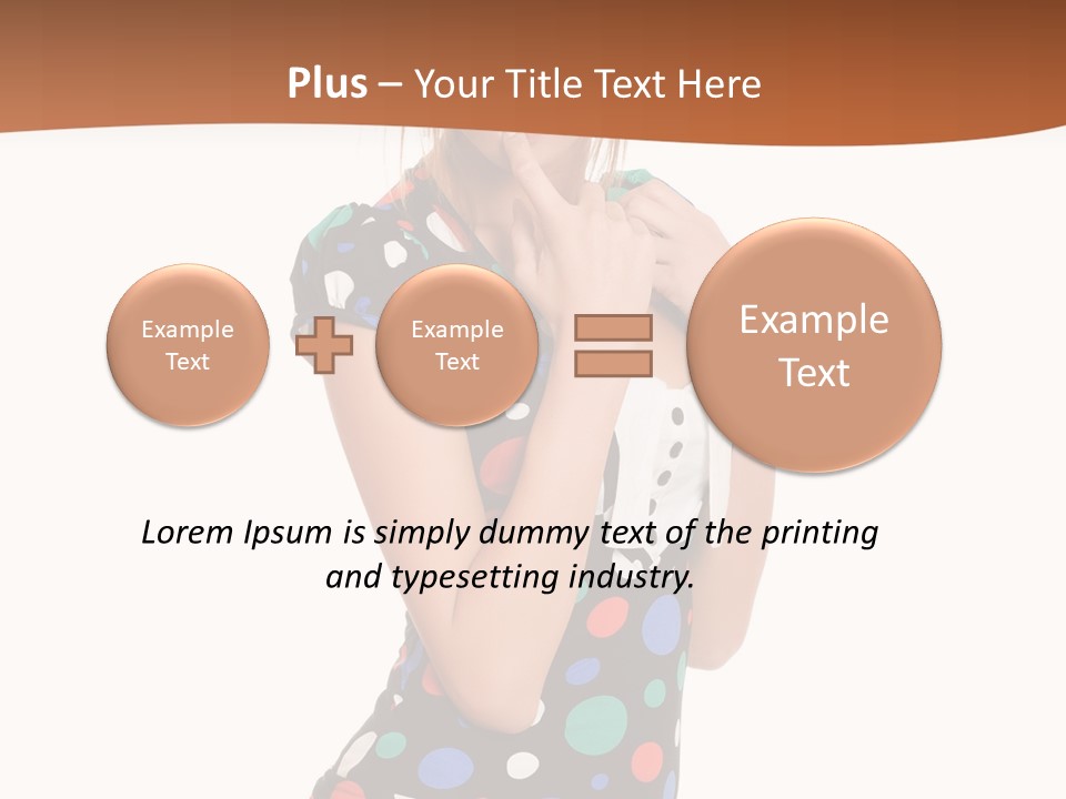 Playful Jeans Hot PowerPoint Template