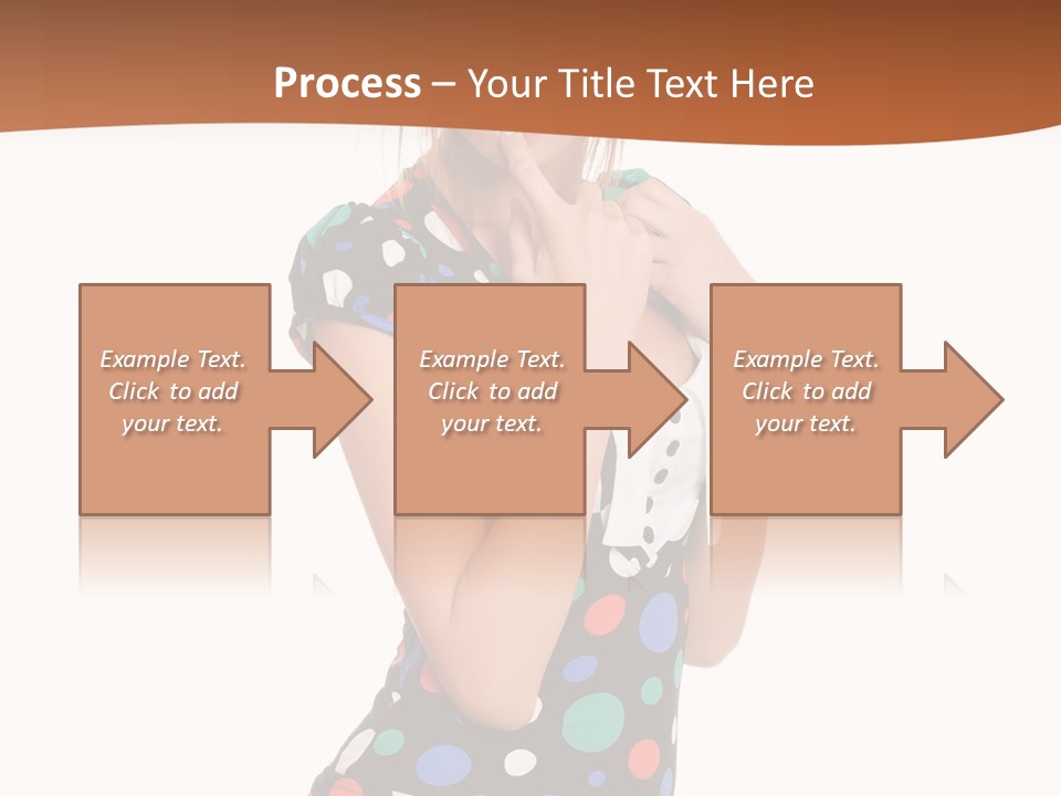 Playful Jeans Hot PowerPoint Template